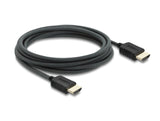 Delock Koaxiales High Speed HDMI Kabel 8K 60 Hz 48 Gbps mit Geflechtmantel 3 m