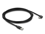 Delock USB 2.0 Kabel Typ-A Stecker zu Typ Mini-B Stecker rechts gewinkelt 2 m