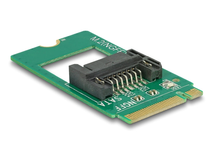 Delock Adapter M.2 Key B Stecker > SATA 7 Pin - Formfaktor 2242
