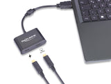 Delock Adapter HDMI Stecker zu USB Type-C™ Buchse (DP Alt Mode) 4K 60 Hz