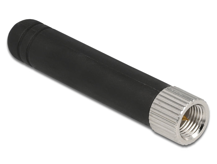 Delock LPWAN 868 MHz Antenne SMA Stecker 1,6 dBi omnidirektional starr schwarz