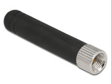 Delock LPWAN 868 MHz Antenne SMA Stecker 1,6 dBi omnidirektional starr schwarz