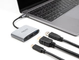 Delock USB Type-C™ Adapter zu HDMI 4K 60 Hz mit USB Typ-A und USB Type-C™ PD 3.1 140 W