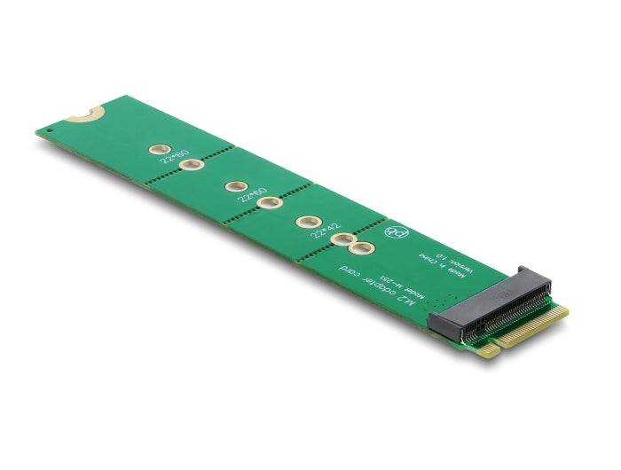 Delock Adapter M.2 Key M Stecker zu M.2 Key M Slot - Portschoner und Verlängerung