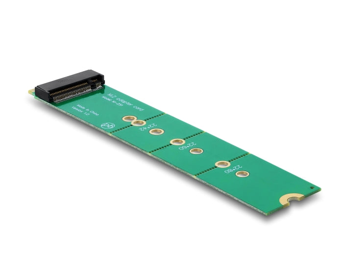 Delock Adapter M.2 Key M Stecker zu M.2 Key M Slot - Portschoner und Verlängerung