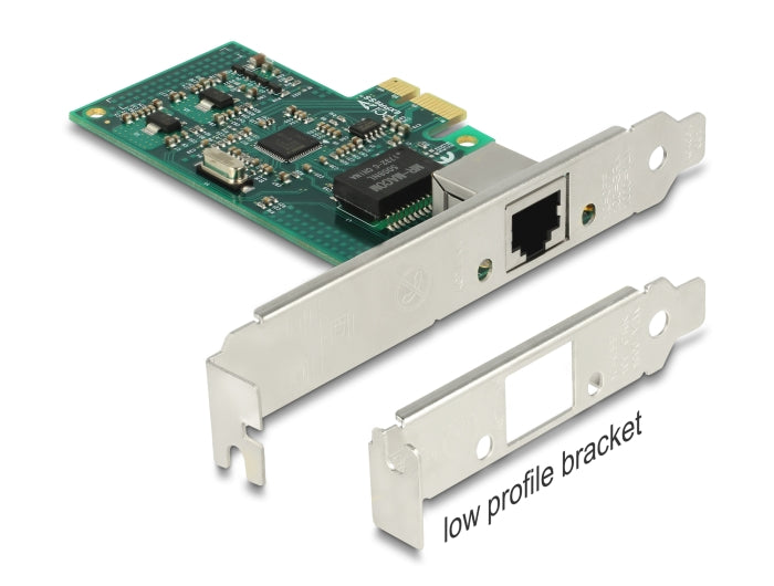 Delock PCI Express x1 Netzwerkkarte Gigabit LAN 1 x RJ45 i82574