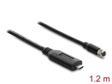 Navilock Anschlusskabel für M8 GNSS-Empfänger USB 2.0 Type-C™ Stecker zu M8 Buchse wasserdicht 1,2 m