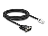Delock Seriell RS-232/422/485 Adapterkabel Sub-D 9 Stecker zu RJ45 Stecker 2 m