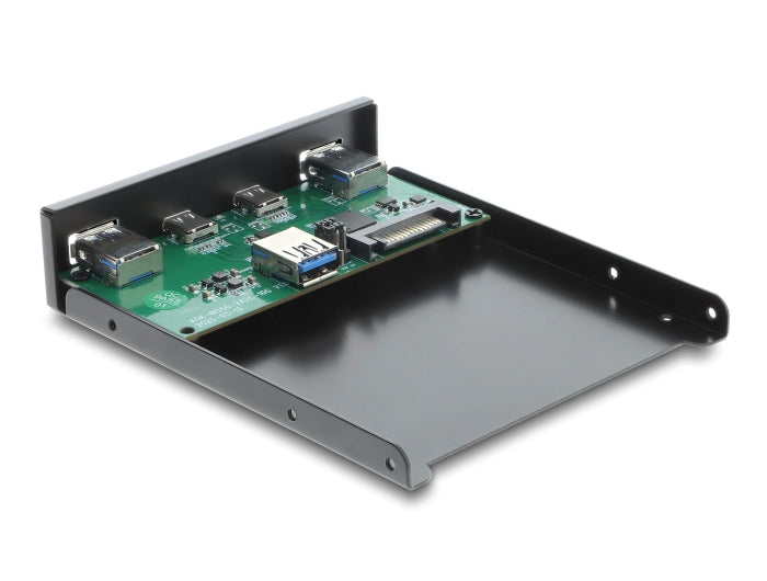 Delock Front Panel 3.5″ USB 10 Gbps 2 x USB Type-C™ + 2 x USB Typ-A