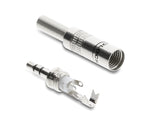 Delock Stereo Klinkenstecker 3,5 mm 3 Pin mit Knickschutz Lötversion
