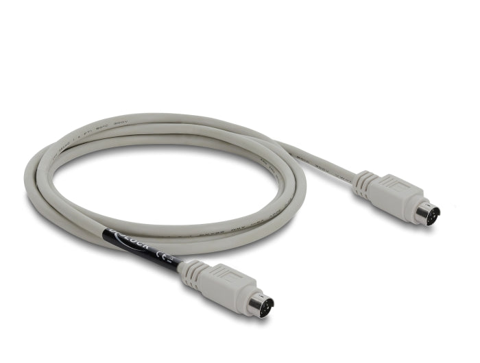 Delock PS/2 Kabel Stecker zu Stecker 1,8 m