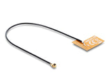 Delock WiFi 2,4 GHz Antenne I-PEX Inc., MHF® I Stecker 2 - 3 dBi omnidirektional mit Anschlusskabel 1.13 15 cm FPC intern Klebemontage