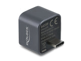 Delock Mini USB Hub USB Type-C™ Stecker zu 1 x USB 10 Gbps USB Typ-A und 1 x USB 2.0 Typ-A