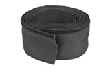 Delock Gewebeschlauch mit Klettverschluss hitzebeständig 5 m x 20 mm schwarz