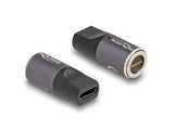 Delock Adapter für Notebook Ladekabel USB Type-C™ Buchse zu magnetischem 8 Pin Konnektor
