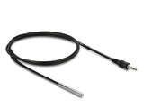 Delock Temperaturfühler-Kabel mit 3,5 mm 3 Pin Klinkenstecker DS18B20 1 m