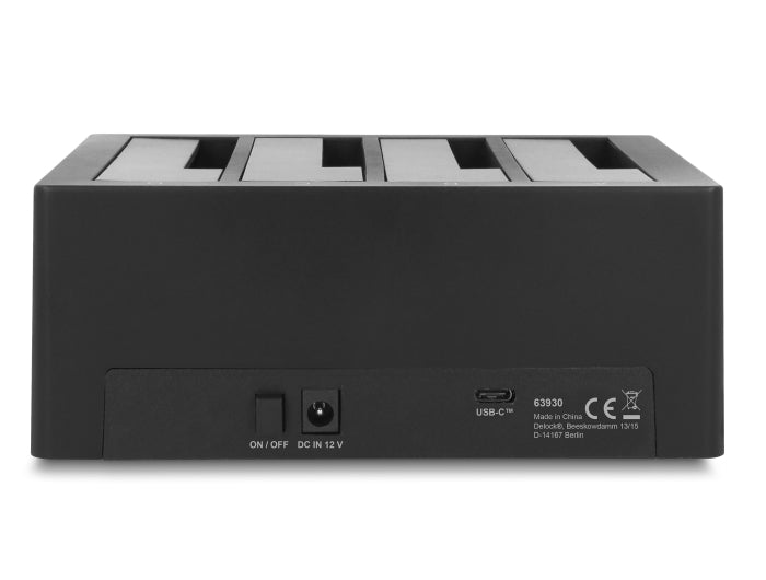 Delock USB Type-C™ Dockingstation für 4 x SATA HDD / SSD