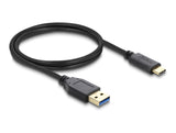 Delock USB 10 Gbps Kabel Typ-A zu USB Type-C™ 1 m