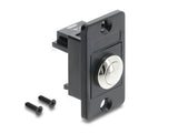 Delock Panel Mount Drucktaster schwarz