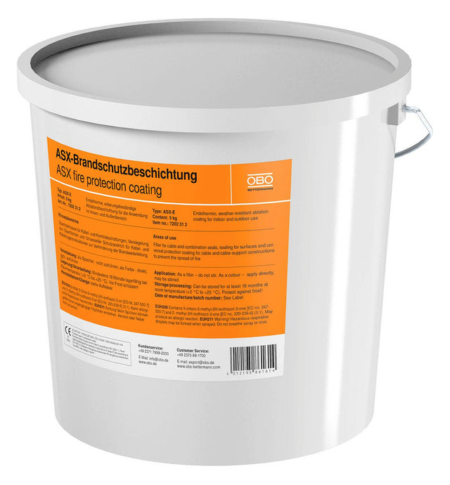BETTERMANN Brandschutzanstrich Eimer 5kg ASX-E