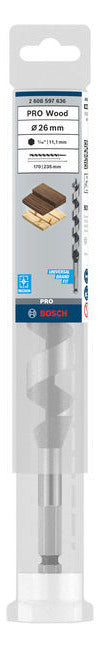 BOSCH-EW Holzbohrer  26mm Sechskant 2608597636 160/26mm