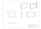 SPELSBERG Einführungsflansch Kst blind GFL 20 220x119mm unbeh
