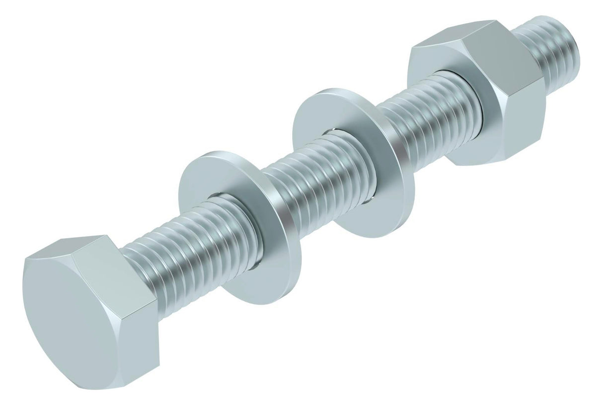 BETTERMANN Sechskantschraube M10x80mm SKS-Serie SKS 10x80 F m.Mutter M17 f/vz