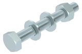 BETTERMANN Sechskantschraube M10x80mm SKS-Serie SKS 10x80 F m.Mutter M17 f/vz