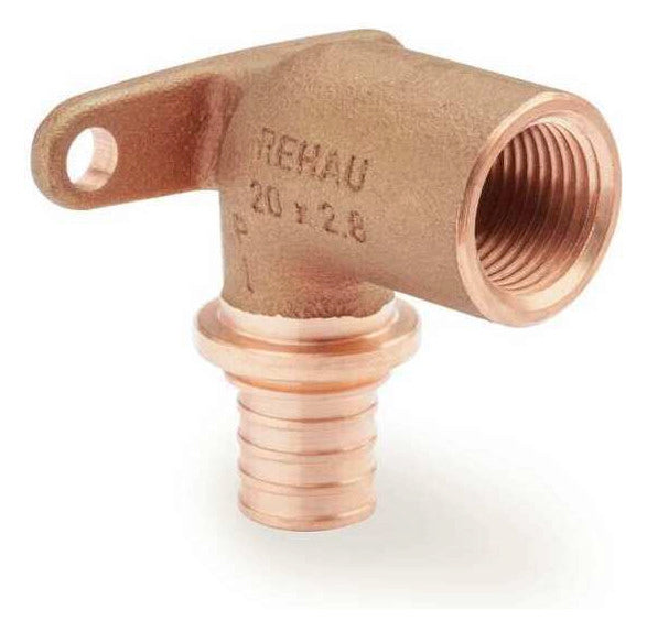 Rehau Wandwinkel RAUTITAN RX+ 20 - Rp 1/2 lang | 14563631001