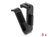 Delock Tierabwehr Barriere / Taubenabwehr für Photovoltaik Anlagen 1 m - 2 Stück braun (122 mm)