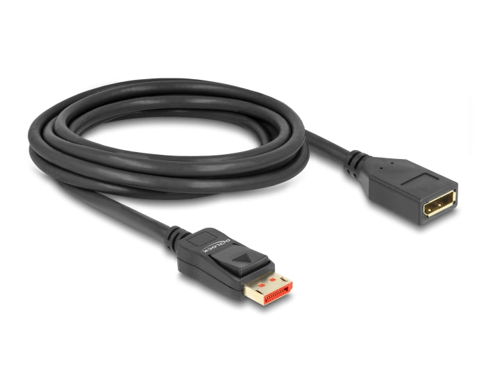 Delock DisplayPort Verlängerungskabel 8K 60 Hz 3 m