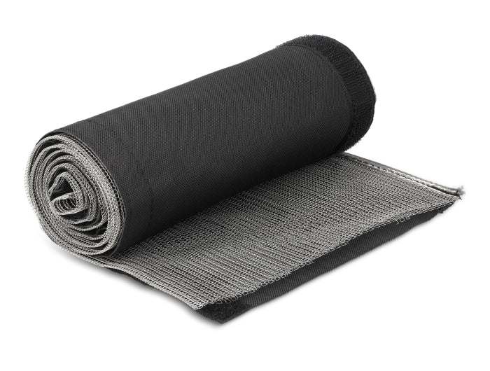 Delock EMV Abschirmgeflechtschlauch mit Klettverschluss hitzebeständig 1 m x 50 mm schwarz