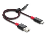Delock EASY-USB 2.0 Kabel Typ-A Stecker zu USB Type-C™ Stecker 2 m schwarz