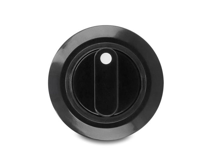 Delock Drehschalter zum Einbau 22 mm 6 x Lötanschluss rastend IP65 schwarz