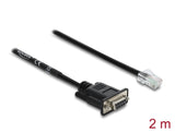 Delock Seriell RS-232/422/485 Adapterkabel Sub-D 9 Buchse zu RJ45 Stecker 2 m