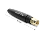Delock LTE Antenne SMA Stecker 1,82 dBi omnidirektional starr schwarz