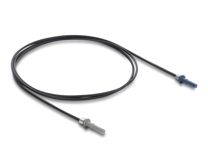 Delock LWL POF Kunststoff Kabel HFBR 4501-4511Z Simplex Stecker zu Simplex Stecker 1 m