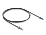 Delock LWL POF Kunststoff Kabel HFBR 4501-4511Z Simplex Stecker zu Simplex Stecker 1 m