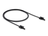 Delock LWL POF Kunststoff Kabel HFBR 4532-4532Z Simplex Stecker zu Simplex Stecker 1 m