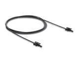 Delock LWL POF Kunststoff Kabel HFBR 4532-4532Z Simplex Stecker zu Simplex Stecker 2 m