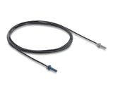 Delock LWL POF Kunststoff Kabel HFBR 4501-4511Z Simplex Stecker zu Simplex Stecker 2 m