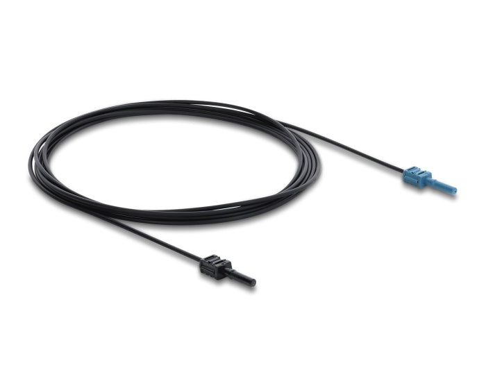 Delock LWL POF Kunststoff Kabel HFBR 4531-4533Z Simplex Stecker zu Simplex Stecker 3 m