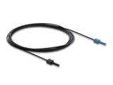 Delock LWL POF Kunststoff Kabel HFBR 4531-4533Z Simplex Stecker zu Simplex Stecker 3 m