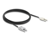 Delock LWL POF Kunststoff Kabel HFBR 4506-4516Z Duplex Stecker zu Duplex Stecker 3 m