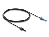 Delock LWL POF Kunststoff Kabel HFBR 4531-4533Z Simplex Stecker zu Simplex Stecker 2 m