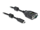 Delock USB Type-C™ zu Seriell DB9 Adapter mit 9 LED RS-232 Tester