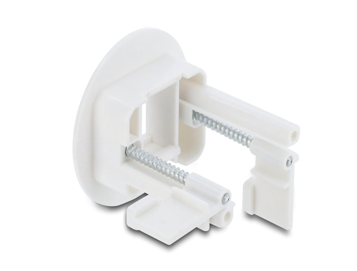Delock Keystone Modulträger zur Wandmontage / Tischmontage weiß