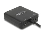 Delock HDMI Audio Extractor 4K 60 Hz kompakt