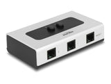 Delock Umschalter RJ11 2 Port manuell bidirektional