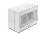 Delock Easy 45 Aufputzgehäuse IP55 wasserfest 4 Port